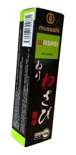 Imagem 1 de 2 de Wasabi Raiz Forte Neri Strong 43g Musashi 
