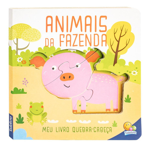 Meu Livro Quebra-cabeça: Animais Da Fazenda