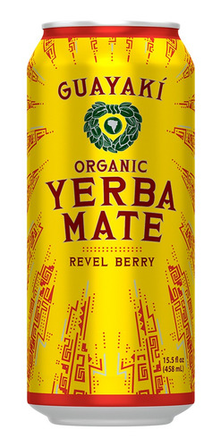 Bebida Yerba Mate Guayakí Revel Berry Orgánica 12 X 458ml