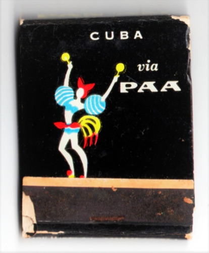 Caixa De Fosforos - Cuba Via Pan American - Anos 50