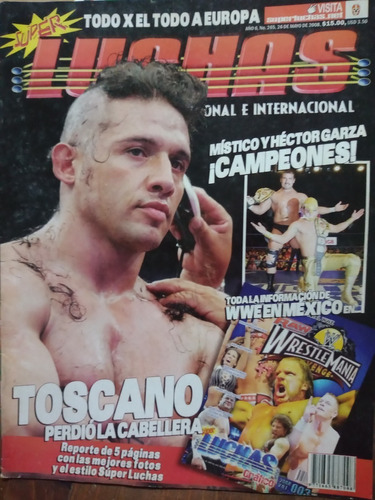 Toscano En Revistas Super Luchas Nacional E Intl. 2014