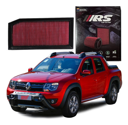 Filtro Ar Esportivo Inbox Rs Renault Oroch Dynamic 1.6 2016