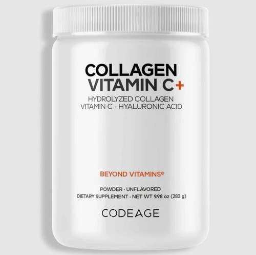 Codeage, Colágeno + Vitamina C Polvo, 283g
