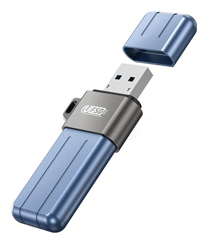 Memoria Usb Ufsd Orico-x De 128 Gb Con Escritura Muy Rápida Color Blue-X USB-A PORT