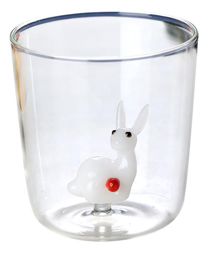 Taza De Café Transparente De 9cmx6.5cmx8.5cm