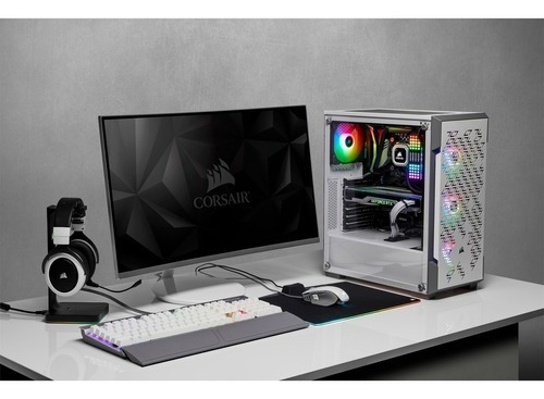 Chasis Corsair Icue 220t Rgb Airflow White