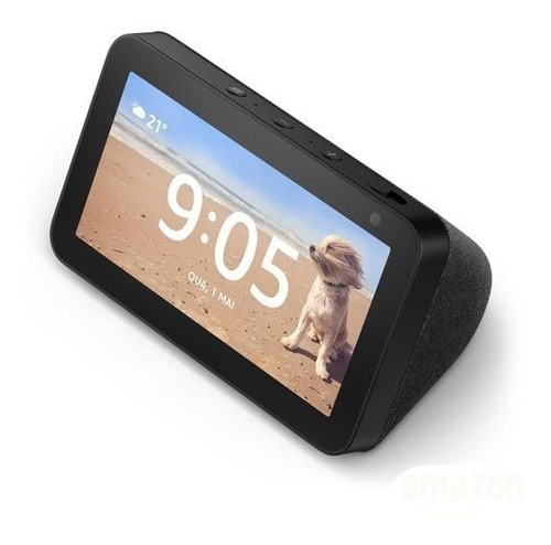 Echo Show 5 Amazon Smart Speaker Com Alexa Cor Preto Charcoal