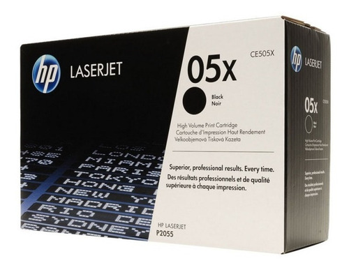 Toner Hp Ce505x 05x 05 X Negro Original P2055 2055dn