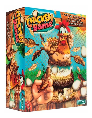 Juego Chicken Game Saca Plumas Gallina Ditoys Mundotoys Flex