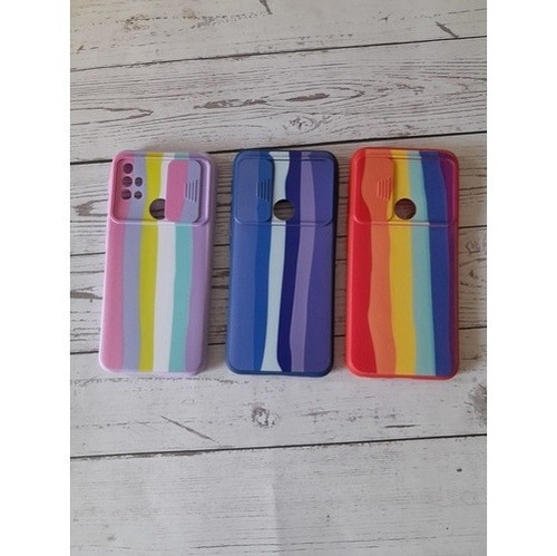 Funda Multicolor Con Proteccion Camara Para Motorola G30 G10