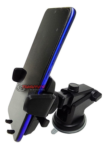 Imagem 5 de 7 de Suporte Celular Automotivo Veicular Trava Automática Ventosa