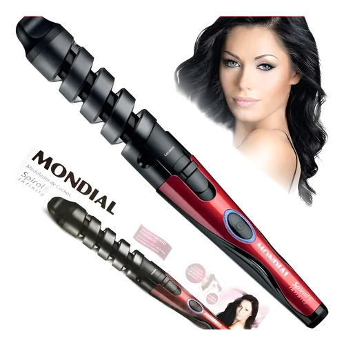 Modeladora Cacheador De Cachos Espiral Mondial Infinity