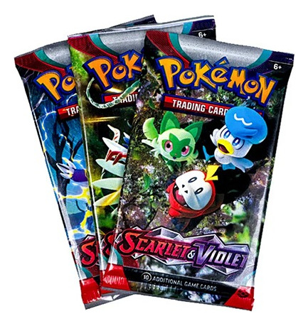 Pack 10 Sobres Cartas Pokémon En Español Genericas Oferta Pokémon Español