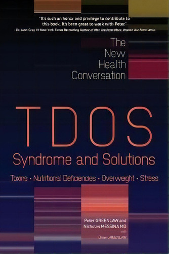 Tdos Syndrome And Solutions, De Peter Greenlaw. Editorial Greenlaw Group, Tapa Blanda En Inglés