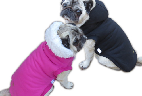 Roupa Cachorro/ Gato Inverno Frio Gorro - Casaco Com Forro