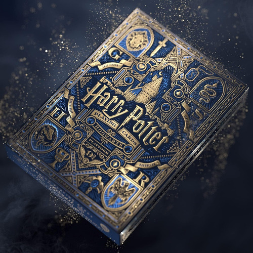 Theory-11 Barajas Póker Harry Potter Ravenclaw Azul Blue Idioma Inglés
