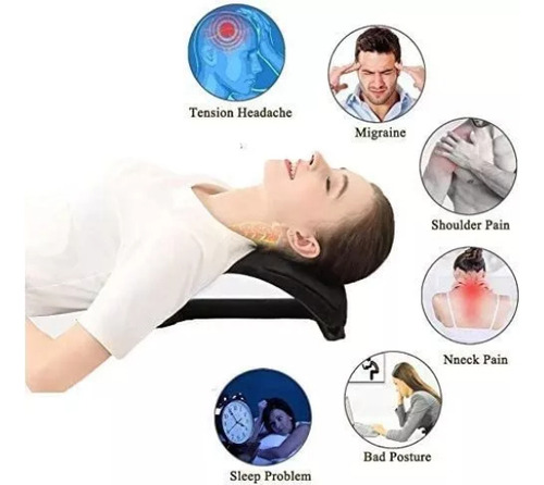 Estirador De Cuello, Soporte De Masaje De Cuello Y Hombros