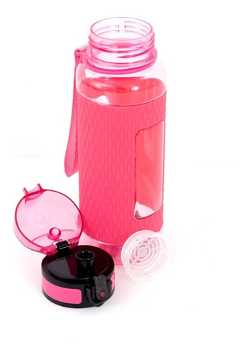 Imagen 5 de 10 de Botella Plastica Everlast Deporte Gym 650ml C/ Pico Y Filtro
