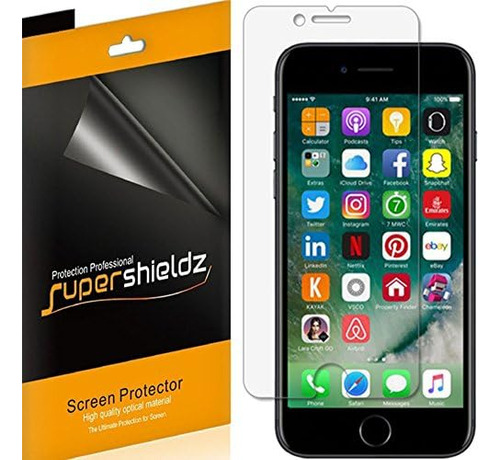 Protector De Pantalla Supershieldz Para iPhone 8 Plus/7 Plus