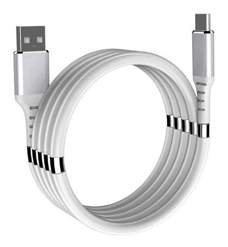 Cable Magnético Micro Usb 1m Compatible C/ Samsung Huawei Y+