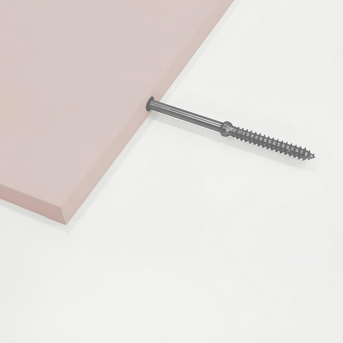 Kit 3 Prateleiras U 60 X 10cm Rosa Claro Suporte Invisível
