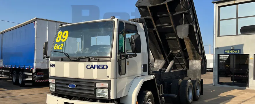 Ford Cargo 1618 Ano 89 Caçamba E Motor Reforçado
