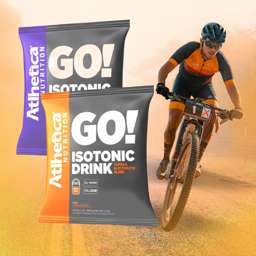 Go! Isotonic Drink 900 G Sabores Isotônico Eletrólitos