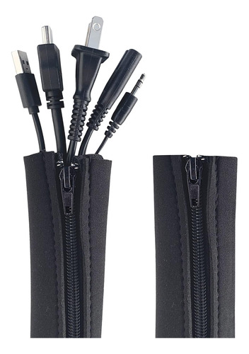 Funda Para Cables Con Cremallera De Wrap-it Storage - 36 X 4