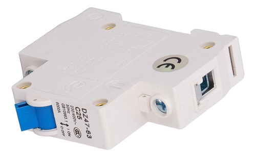 Disjuntor De Proteção Mini 1p Mcb Din Rail Mount 6000a