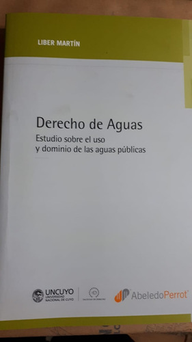 Liber Martin - Derecho De Aguas