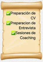 Comprar Preparación De Cv, Preparación De Entrevistas, Coaching