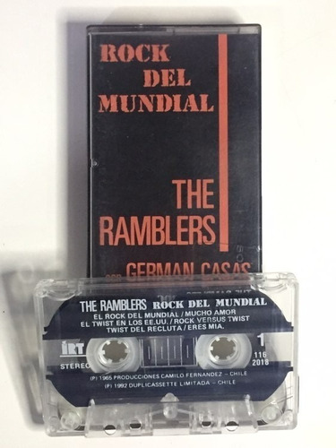 Casete The Ramblers - Rock Del Mundial (1962)
