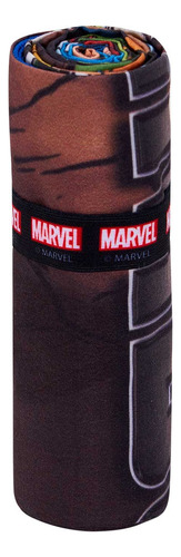 Toalla De Secado Rápido Pro Dry 75 X 147 Cm - Providencia Color Multicolor Avengers Héroes