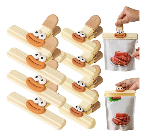 Clips Para Bolsas De Alimentos, Pinzas Para Bolsas Alimentos