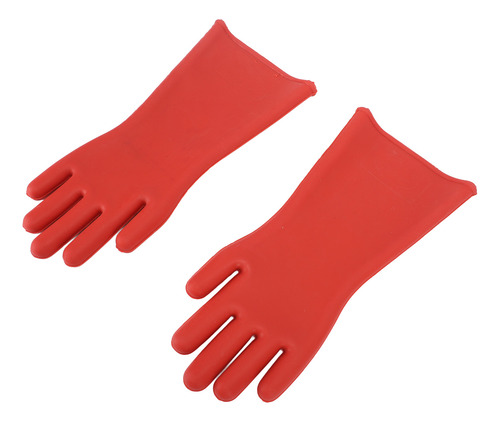 Guantes De Alto Voltaje, 1 Par, Clase De Goma Con Aislamient
