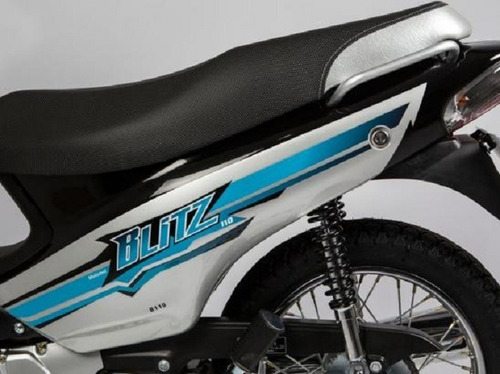 Imagen 3 de 13 de Motomel Blitz 110 Automática - Ahora 12/18 - Crédito Dni!