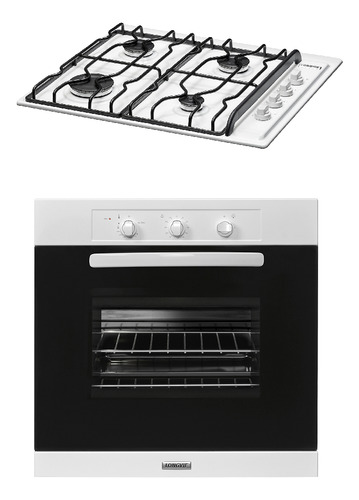 Combo70 Gas Longvie Horno H1500b + Anafe A2600bf