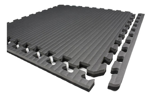 Piso Para Gimnasio Tapete Gym 100x100 X 2 Cm Ejercicio Fitne