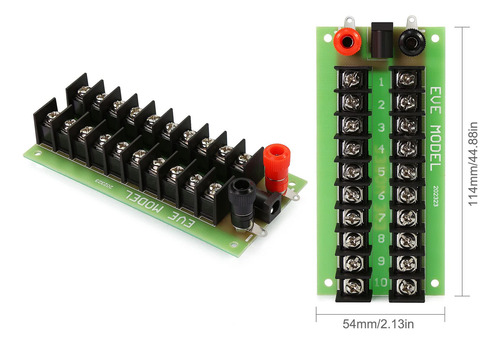 Placa De Distribución De Alimentación Evemodel Pcb005 3 Entr