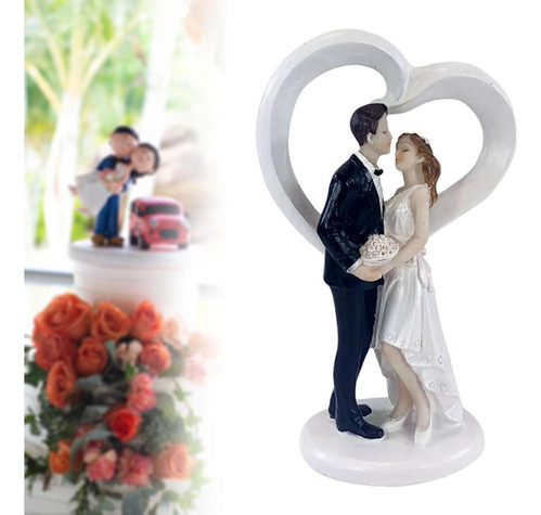 ~ Conjunto De Decoração De Bolo De Casamento, Design De