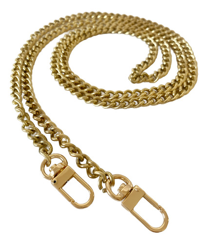 Cadena Para Colgar Bandoleras Manija Mujer A Medida Color Groumet dorado 120cm
