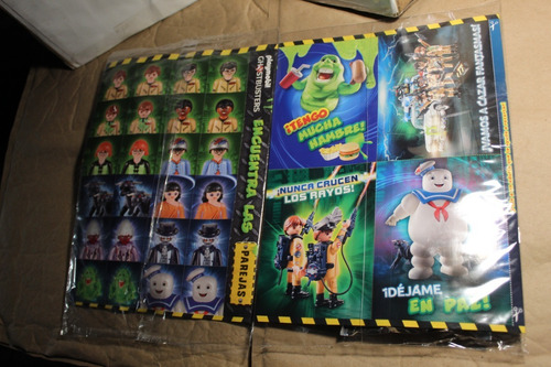 Set Figuras Cazafantasmas Ghostbusters Playmobil Comics (Usado)