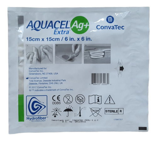 Aquacel  Ag+ Extra, De 15x15cm, En Oferta