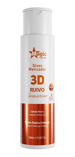 Magic Color 3d Sensation - Ruivo Sensation - 500ml