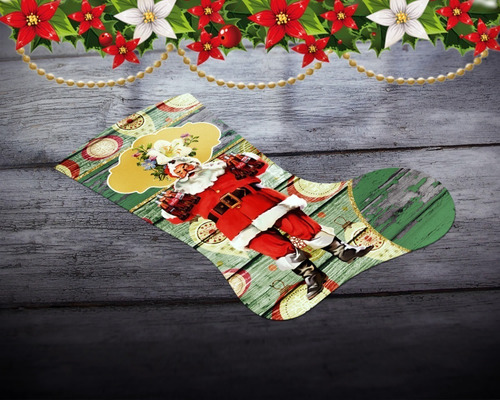 Diseños Para Estampar Sublimar Botas Navideñas M246