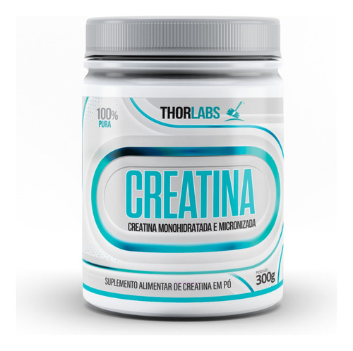 Creatina Micronizada E Monohidratada Pote 300g - Thorlabs