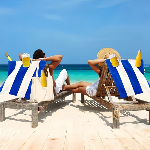Pinzas Para Toallas De Playa Y Sillas, 4 Piezas