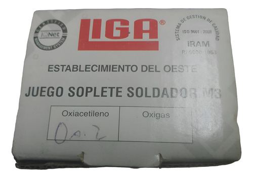 Soplete Chapista M3 Oxi-a-ceti-leno Con 3 Picos Marca Liga