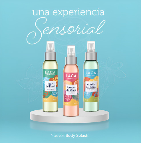 Laca Body Splash Mujer AzĂșcar De Coco 125 Ml
