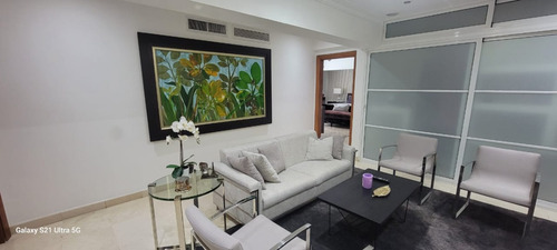 Alquilo Amueblado Full Apartamento En Piantini De 3 Habitaciones Y 3 Parqueos Próximo A Bancalari Codigo: Pd304